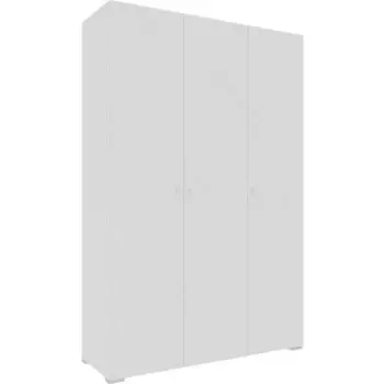 Шкаф комбинированный (с 3 дверьми) Это мебель Абрис ПМ-332.25 исп.1 белый глянец