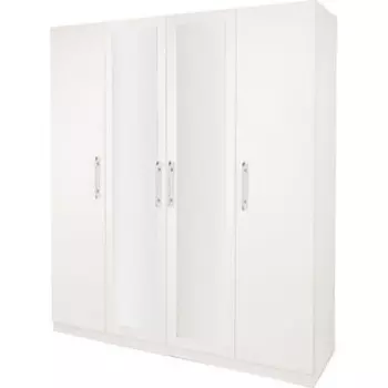 Шкаф комбинированный Шарм-Дизайн Шарм 140х60 белый