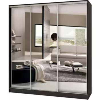 Шкаф-купе БАРОНС ГРУПП Стандарт песок 3 рисунок 2 250x240x60