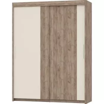 Шкаф-купе Гранд Кволити 4-4843 Дуб Крафт Табачный / Сатин
