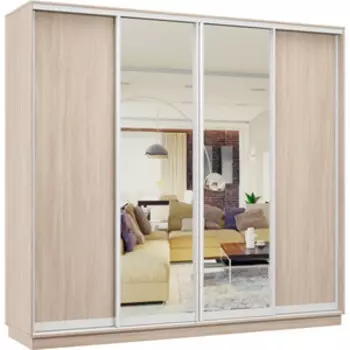 Шкаф-купе Классика 48.2400.2400.600.(02.01.01.02).01.(01.00.00.01).06