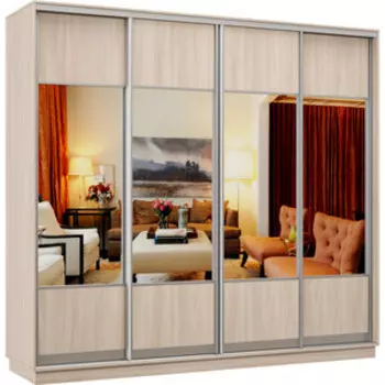 Шкаф-купе Классика 48.2400.2400.600.(05.05.05.05).01.(01.01.01.01).01