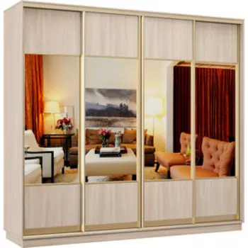 Шкаф-купе Классика 48.2400.2400.600.(05.05.05.05).01.(01.01.01.01).02