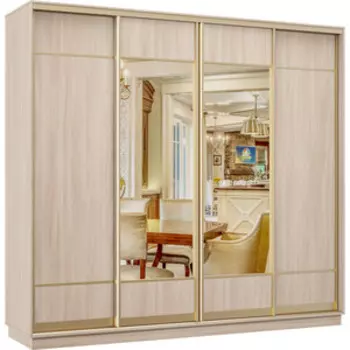 Шкаф-купе Классика 48.2400.2400.600.(07.04.04.07).01.(01.01.01.01).02