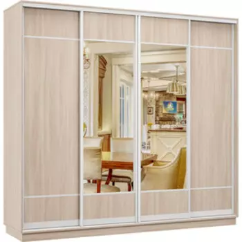 Шкаф-купе Классика 48.2400.2400.600.(07.04.04.07).01.(01.01.01.01).06