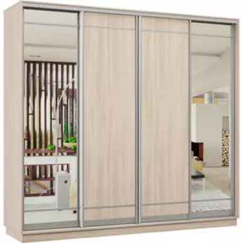 Шкаф-купе Классика 48.2400.2400.600.(09.06.06.09).01.(00.01.01.00).01