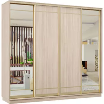 Шкаф-купе Классика 48.2400.2400.600.(09.06.06.09).01.(00.01.01.00).02