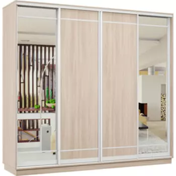 Шкаф-купе Классика 48.2400.2400.600.(09.06.06.09).01.(00.01.01.00).06