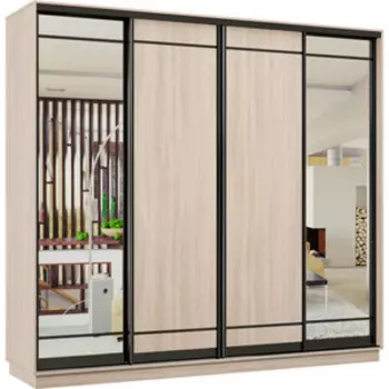 Шкаф-купе Классика 48.2400.2400.600.(09.06.06.09).01.(00.01.01.00).07