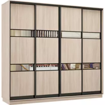 Шкаф-купе Классика 48.2400.2400.600.(15.15.15.15).01.(01.01.01.01).07