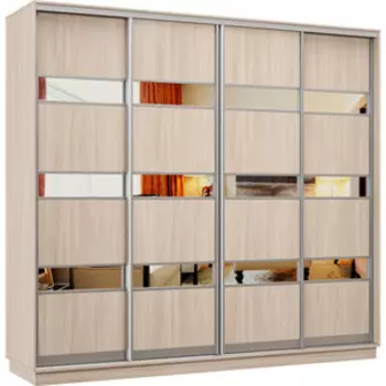 Шкаф-купе Классика 48.2400.2400.600.(16.16.16.16).01.(01.01.01.01).01