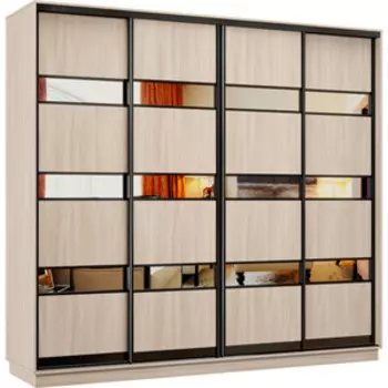 Шкаф-купе Классика 48.2400.2400.600.(16.16.16.16).01.(01.01.01.01).07