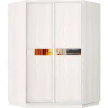 Шкаф-купе Классика 71 (каркас каттхульт, фасады 14/14 каттхульт) профиль белый глянец 71.2200.1100.450.(14.14.).03.(03.03.).06