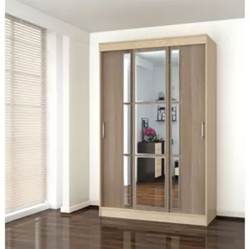 Шкаф-купе Ника Стиль 1400 дуб сонома/ясень шимо