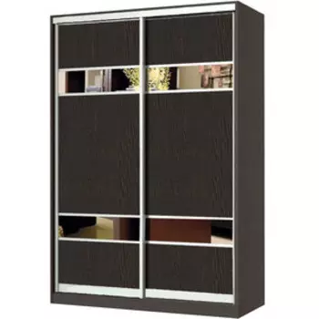 Шкаф-купе Шарм-Дизайн Классика 150х60 венге с зеркалом