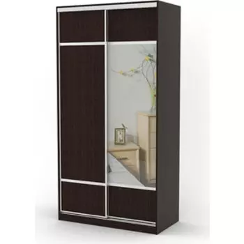 Шкаф-купе Шарм-Дизайн Комби 130х60 венге