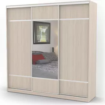 Шкаф-купе Шарм-Дизайн Комби 200х45 вяз