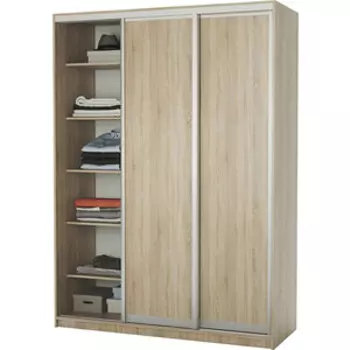 Шкаф-купе Шарм-Дизайн Премиум 160х60х220 трехдверный, дуб сонома