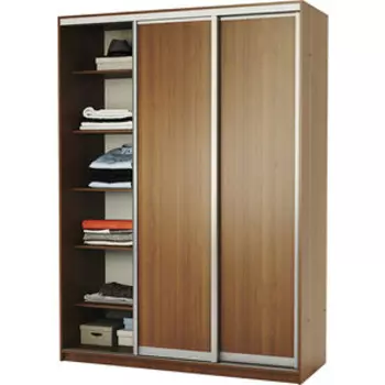 Шкаф-купе Шарм-Дизайн Премиум 170х60х220 трехдверный, орех