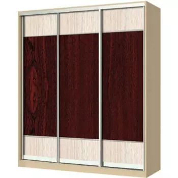Шкаф-купе Шарм-Дизайн Премиум-33 190х60 вяз+венге