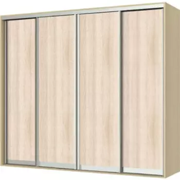 Шкаф-купе Шарм-Дизайн Респект 240х60 ясень шимо светлый