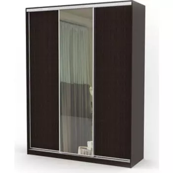 Шкаф-купе Шарм-Дизайн Соло 180х45 венге