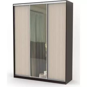 Шкаф-купе Шарм-Дизайн Соло 180х45 венге+вяз