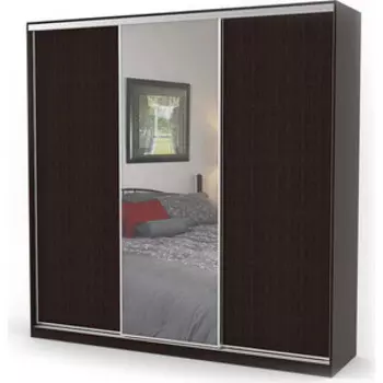 Шкаф-купе Шарм-Дизайн Соло 200х60 венге