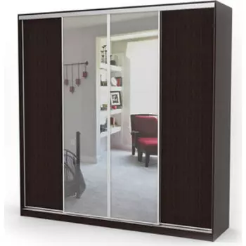 Шкаф-купе Шарм-Дизайн Соло 240х60 венге