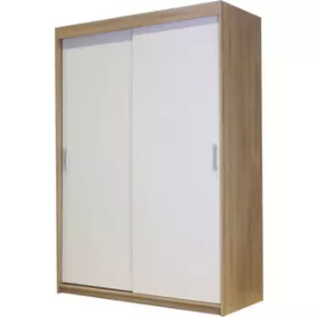 Шкаф-купе Шарм-Дизайн Уют 140х60х200 дуб сонома+белый