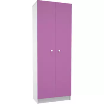 Шкаф МДК Феникс 2-х створчатый высокий Розовый (СК2Ф-Р)