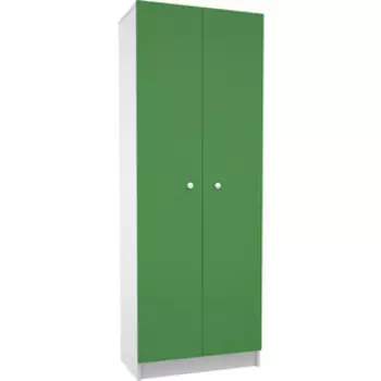 Шкаф МДК Феникс 2-х створчатый высокий Зеленый (СК2Ф-З)