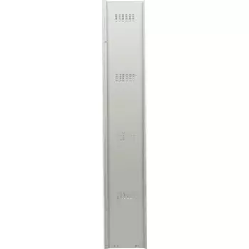 Шкаф металлический для одежды Brabix LK 01030 секция без стенки (291128)