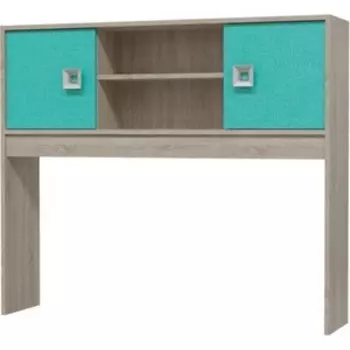 Шкаф настольный Гранд Кволити Сити 6-9416 дуб сонома/аква