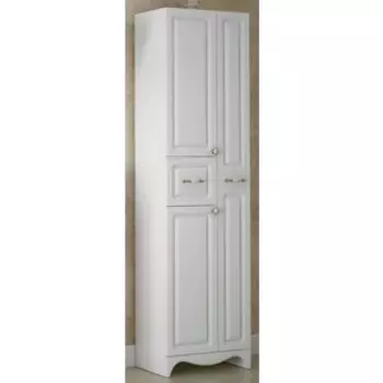 Шкаф-пенал Corozo Классика 50 белый (SD-00000337)