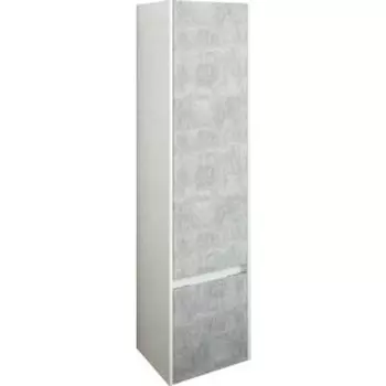 Шкаф-пенал Sanflor Калипсо правый, белый\ателье светлый (C03878)