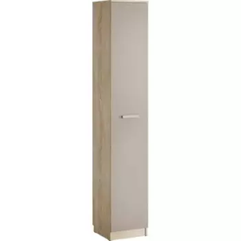 Шкаф-пенал Сильва НМ 013.01-02 акварель дуб сонома/капучино