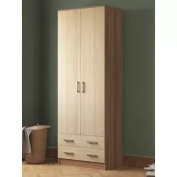 Шкаф платяной ЭРА Дуэт платяной ясень шимо ЛДСП