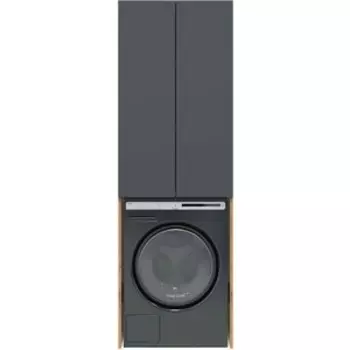 Шкаф Sanstar Graffa 65х200 над стиральной машиной, дуб вотан/графит софт (455.1-3.4.1.)