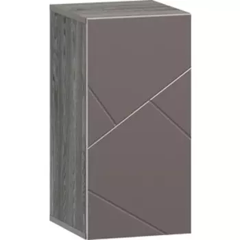 Шкаф Сильва НМ 014.53-02 Summit 10 26 софт графит (ПВХ) ясень анкор темный (KR)