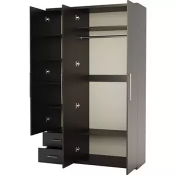 Шкаф трехдверный Шарм-Дизайн Мелодия МКЯ-32/1 165х60 венге