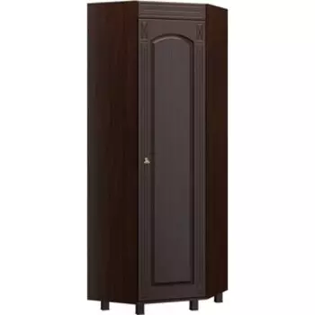 Шкаф угловой Compass Элизабет ЭМ-1 правый орех темный