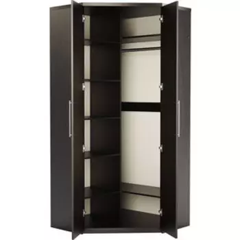 Шкаф угловой двухдверный Шарм-Дизайн Мелодия МУ-22 115х115 венге