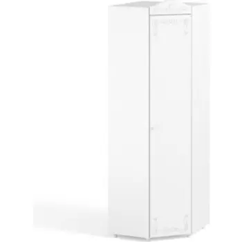 Шкаф угловой ОЛМЕКО Италия ИТ-65 белое дерево