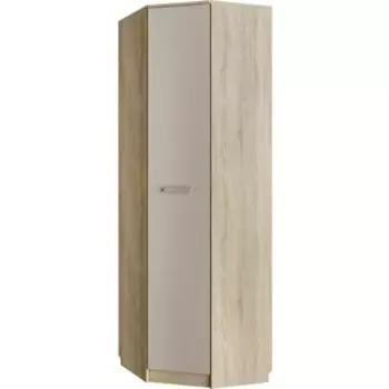 Шкаф угловой Сильва НМ 013.04-02 ЛВ акварель дуб сонома/капучино