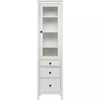 Шкаф-витрина Leset Мира 13, белый