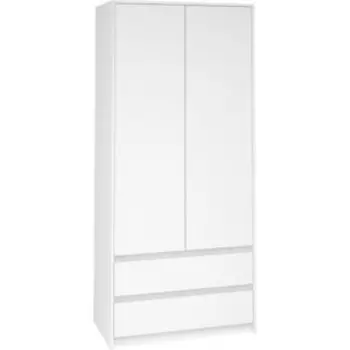 Шкаф Woodville Идена ШК06-900 ЛДСП белое / ЛДСП белое (528274)