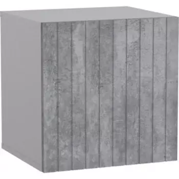 Шкаф Woodville Эннис белый / бетон светлый (563554)