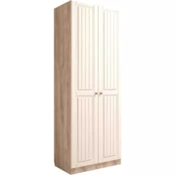 Шкаф Woodville Майя М-02 дуб баррик светлый / крем брюле (402305)