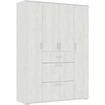 Шкаф Woodville Паркинс ШК 03 дуб крафт белый (546167)